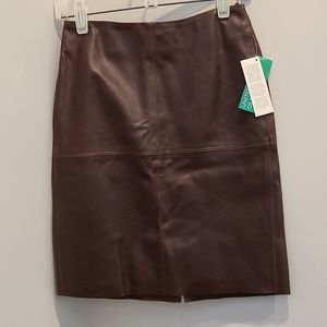 United Colors Of Benetton Brown Mini Skirt